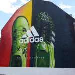 Adidas, Wandgestaltung Berlin
