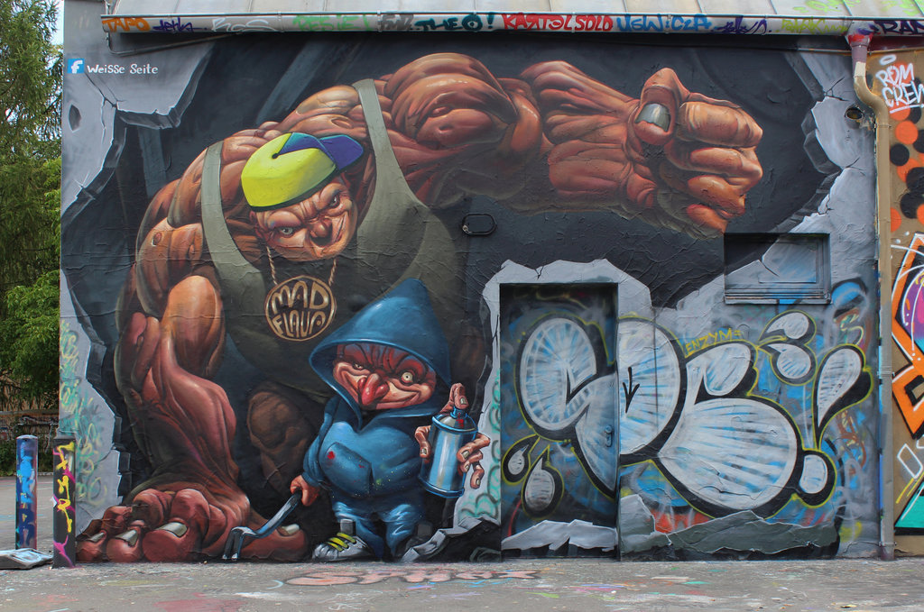 Wandgestaltung Mad Flava Leipzig